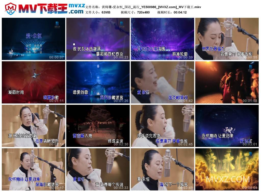 黄绮珊-爱永恒_国语_流行_YE500986